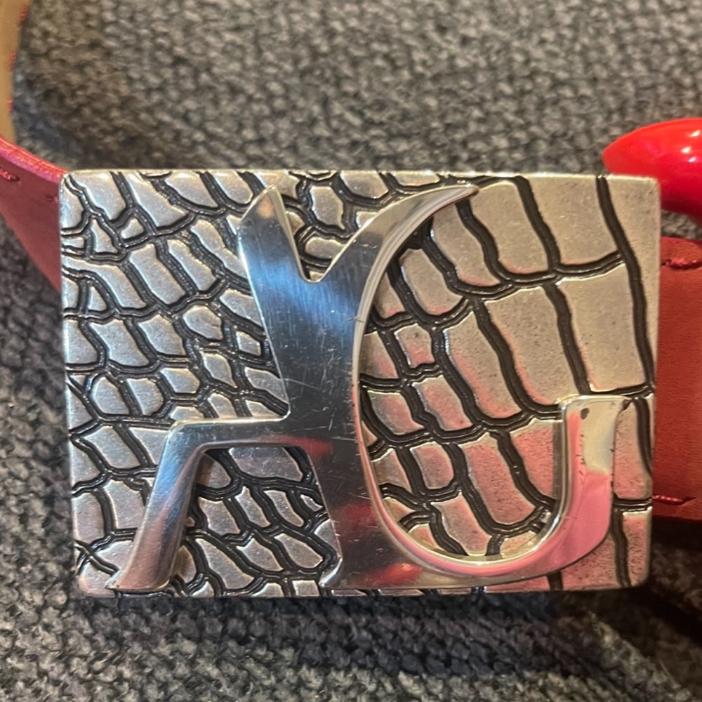 Leather belt